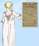 Ladies Home Journal 3255: 1920s Uncut Misses Nightgown 34 B Vintage Sewing Pattern