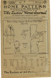 Ladies Home Journal 3359: 1920s Uncut Girls Dress Sz 6 Vintage Sewing Pattern