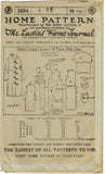 1920s Ladies Home Journal Mens Nightshirt Vintage Sewing Pattern 3694