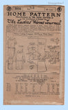 Ladies Home Journal 3956: 1920s Uncut Girls Dress Sz12 Vintage Sewing Pattern