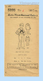 Ladies Home Journal 5895: 1920s Uncut Boys Sailor Suit Sz 8 Vintage Sewing Pattern