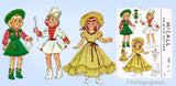 1950s Vintage McCalls Sewing Pattern 1561 Uncut 16 Inch Toni Doll Clothes