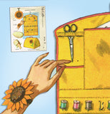 1950s Vintage McCall Kaumagraph Embroidery Transfer 2116 Uncut Novelty Sewing Room Projects