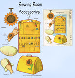 1950s Vintage McCall Kaumagraph Embroidery Transfer 2116 Uncut Novelty Sewing Room Projects