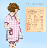 McCall 2392: 1920s Uncut Toddler Girls Bloomer Dress Sz 6 Vintage Sewing Pattern