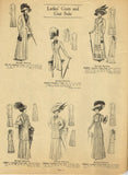 1910s Vintage McCall Sewing Pattern 3053 Uncut Edwardian Coat Suit Size 34B