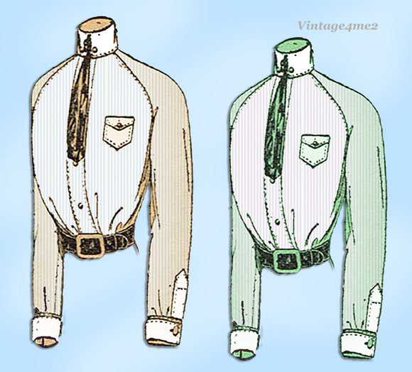 1920s Vintage Misses Victorian Shirtwaist Uncut McCall Sewing Pattern 4533 36B