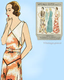 McCall 6432: 1930s Rare Misses Beach Pajamas Size 38 Bust Vintage Sewing Pattern