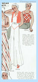 McCall 6432: 1930s Rare Misses Beach Pajamas Size 38 Bust Vintage Sewing Pattern