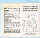 1960s Vintage McCalls Sewing Pattern 6499 Uncut Helen Lee Girls Dress Size 8