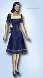1940s Vintage McCall Sewing Pattern 6600-2 Uncut Peggy Fashion Doll Clothes