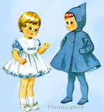 1960s Vintage McCalls Sewing Pattern 7592 Teenie Weenie 9inch Tiny Tears Doll Clothes