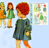 1960s Vintage McCalls Sewing Pattern 9061 14 to 18 In Betsy Wetsy Doll Clothes