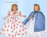 1940s Vintage McCall Sewing Pattern 918 Rare WWII 15 Inch Movie Doll Clothes