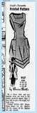 Marian Martin 9127: 1960s Misses Full Bib Apron Sz 34-36 B Vintage Sewing Pattern