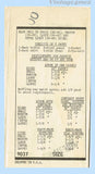 Marian Martin 9037: 1940s Misses Full Bib Apron Sz 36-38 B Vintage Sewing Pattern