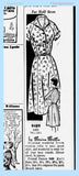 1960s Vintage Marian Martin Sewing Pattern 9486 Uncut Plus Size Ladies Dress 39 B