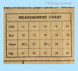 1950s Modes Royale Vintage Sewing Pattern 1157 Rare Misses Street Dress Sz 32 B