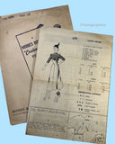 1940s Modes Royale Vintage Sewing Pattern 659 Misses Street Dress Sz 35.5 Bust