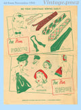 Simplicity 4816: 1940s Rare Uncut WWII Men's Ties Fits All Vintage Sewing Pattern
