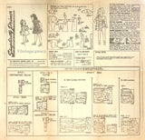 Simplicity 1095: 1940s Cute WWII Toddler Girls Dress Sz 2 Vintage Sewing Pattern