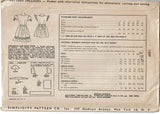 Simplicity 1269: 1940s Sweet WWII Baby Girls Dress Size 2 Vintage Sewing Pattern