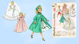 1950s Vintage Simplicity Sewing Pattern 1808 Uncut 23in High Heel Doll Clothes