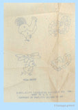 1940s Vintage Simplicity Sewing Pattern 1990 Toddler Girls Romper & Bonnet Sz 2