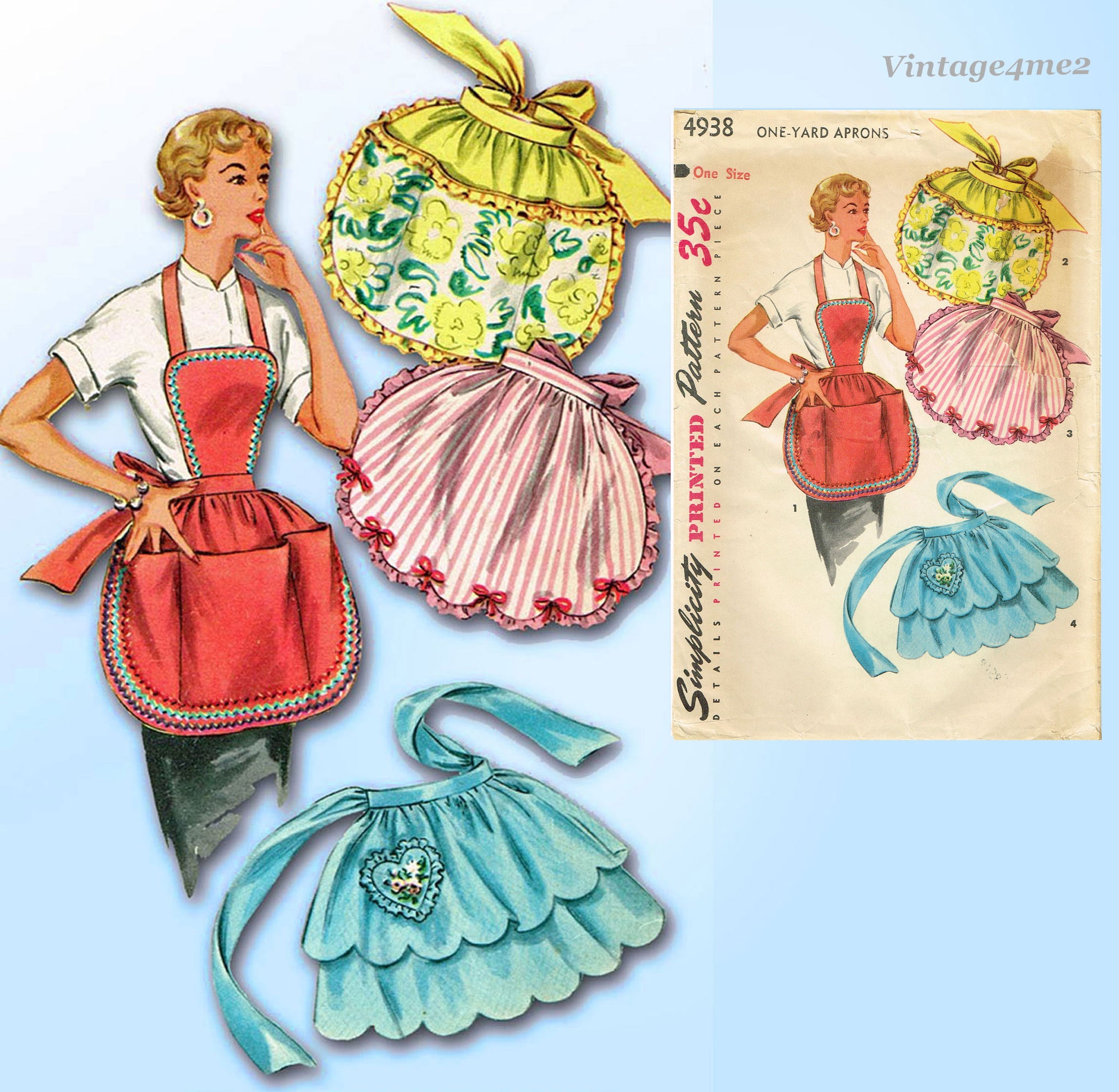 Vintage Apron Sewing Patterns