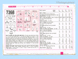 1960s Vintage Simplicity Sewing Pattern 7368 Cute Baby Doll Clothes Set