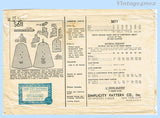 Simplicity Pattern S611 Envelope Back