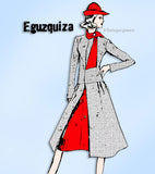 1970s Vintage Spadea Sewing Pattern 72411 Uncut Misses Designer Dress Sz 31 B