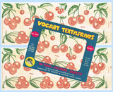 1950s Cherries Tea Towel Vogart Textilprint 462 Uncut Color Hot Iron Transfer