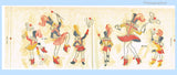 1950s Majorette Tea Towel Vogart Textilprint 54 Uncut Color Hot Iron Transfer