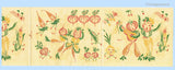 1950s Anthro Veggie Tea Towel Vogart Textilprint 61 Uncut Color Hot Iron Transfer