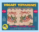 1950s Fruit Basket Tea Towel Vogart Textilprint 90 Uncut Color Hot Iron Transfer