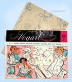 1940s Vintage Vogart Embroidery Transfer 239 Sweet Uncut Baby Layette Trims & Bibs