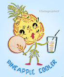 1950s Vintage Vogart Embroidery Transfer 678 Uncut Anthro Fruit Tea Towels
