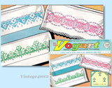 1960s Vintage Vogart Embroidery Transfer 712 Uncut Cross Stitch Pillowcase Motif