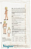 1950s Vintage Vogue Sewing Pattern 2886 Cute Toddler Sized Large Cloth Doll