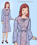 1930s Vintage Vogue Sewing Pattern 3276 Cute Little Girls Dress Size 10