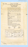 Vogue Pattern 7155 Envelope Back