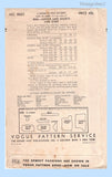 Vogue 8065: 1930s Rare Misses 2 PC Playsuit Sz 33 Bust Vintage Sewing Pattern