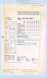 Vogue 8763: 1950s Uncut Women's Day Dress Sz 34 B Vintage Sewing Pattern