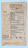 1950s Vintage Vogue Sewing Pattern S-4620 Special Design Afternoon Dress
