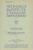 1920s Brooks Picken Woman's Institute Sewing Book 5-2 Tight Linings & Boning