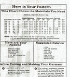 Mail Order 1379: 1940s Misses Shirtwaist Dress Sz 35 Bust Vintage Sewing Pattern