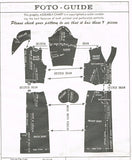 1960s Original Vintage Mail Order Pattern 1422 Uncut Ladies Shirtwaist Dress 34B