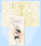 1940s Vintage Mail Order Embroidery Transfer 1565 Uncut Floral Potholder Pattern