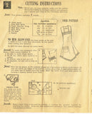 Mail Order 1586: 1940s Plus Size Farm Kitchen Apron 42B Vintage Sewing Pattern